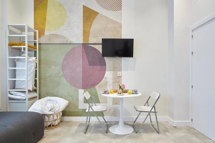 Appartement de vacances pour 2 personnes, avec jardin