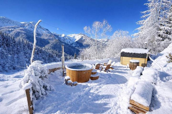 Appartement de vacances pour 2 personnes, avec jardin