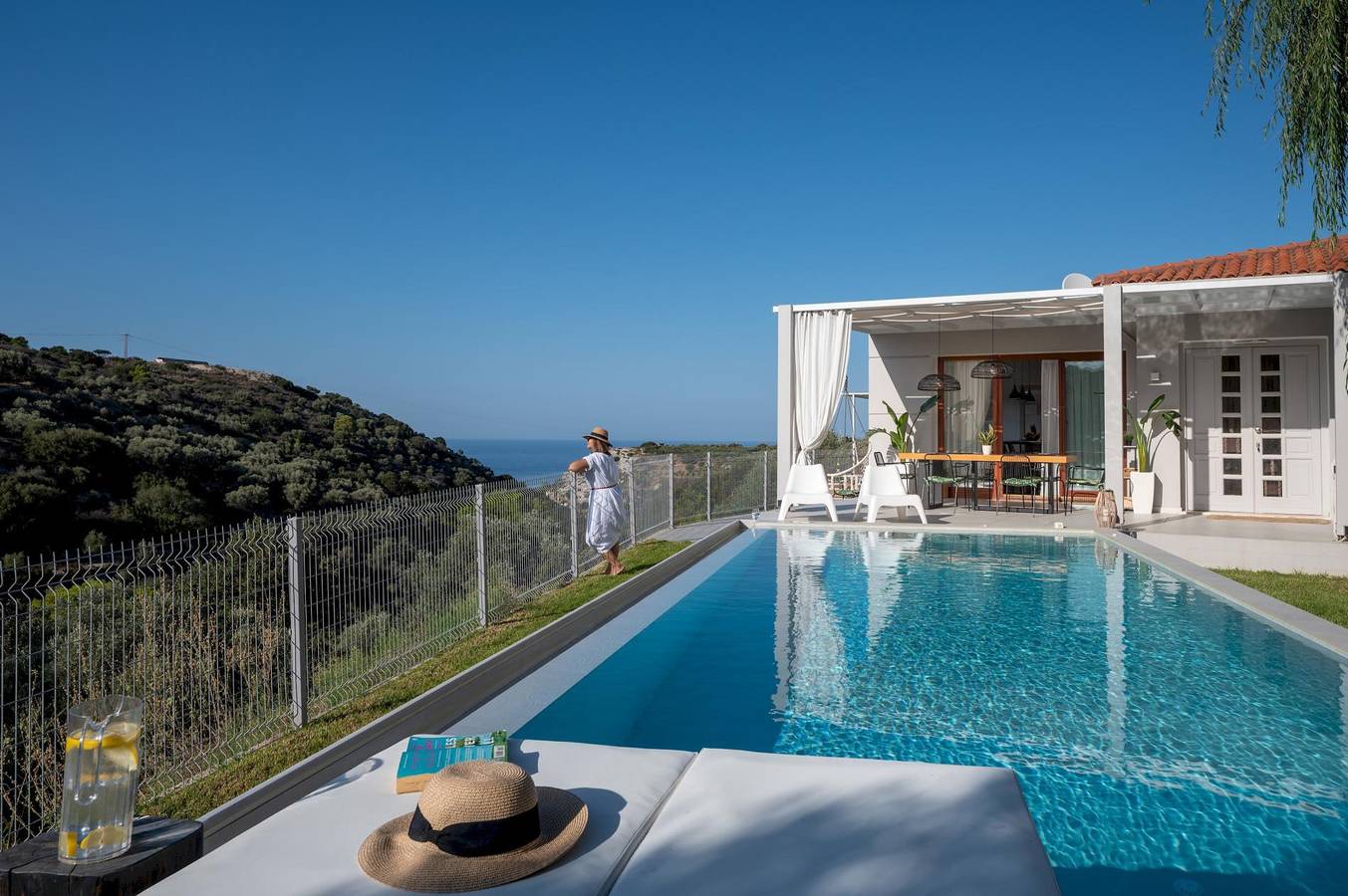 Villa für 8 Personen mit Terrasse in Rethymno und Umgebung