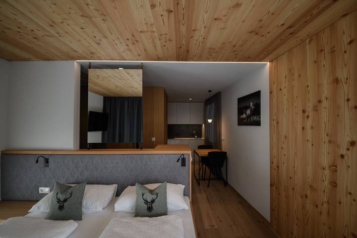 Gîte pour 2 personnes, avec balcon dans Santa Cristina Val Gardena - 2