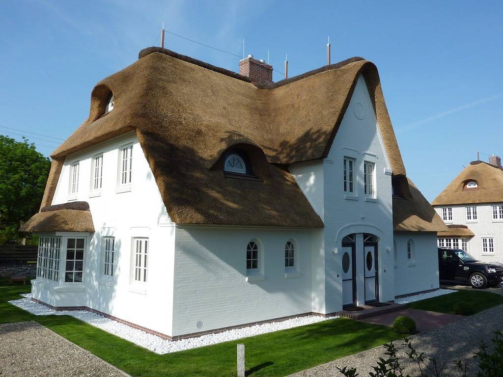 Ferienhaus in Dunsum mit Schwimmbecken in Dunsum, Föhr