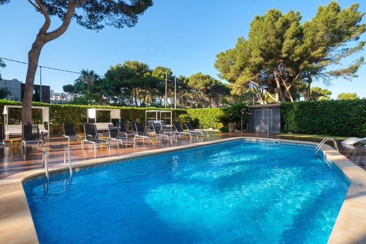 Gîte pour 2 personnes, avec piscine ainsi que vue et jardin, animaux acceptés à El Arenal - 2