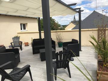 Gîte pour 5 personnes, avec balcon dans Région de Segré