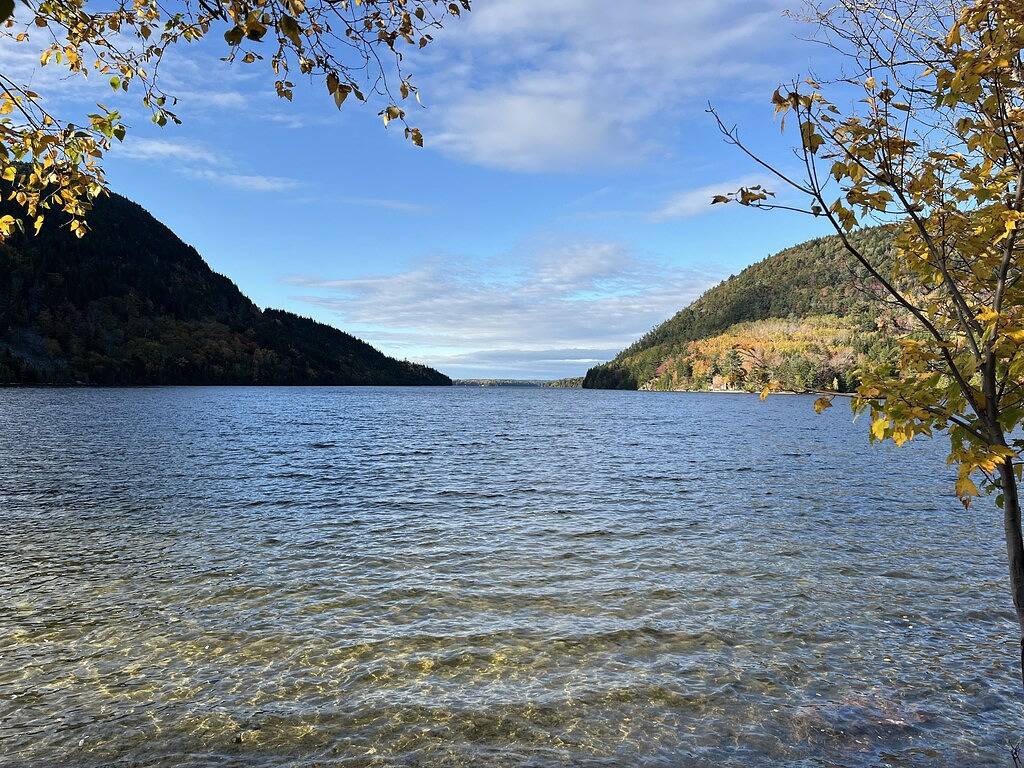 Bar Harbor Oceanfront Log Cabin 10 min to Acadia National Park in Acadia Nationalpark