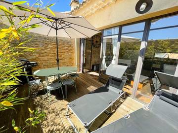 Gîte pour 4 personnes, avec terrasse à Châteauneuf-du-Pape