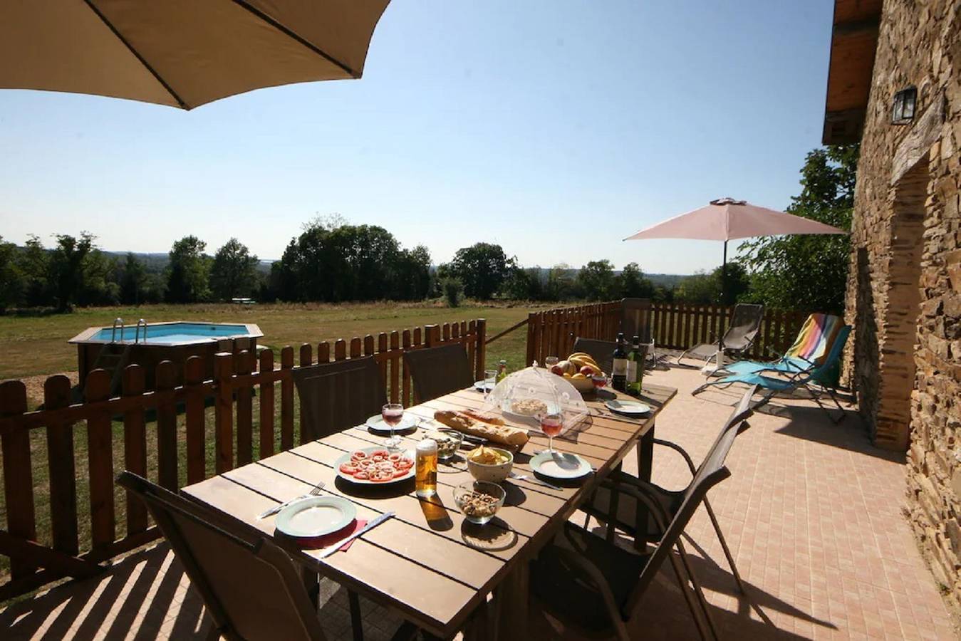 Gîte pour 7 personnes avec piscine in Jumilhac-le-Grand, Parc naturel régional Périgord-Limousin