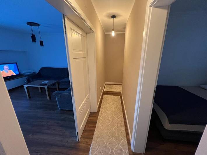 Appartement de vacances pour 6 personnes, avec Balcon ainsi que Terrasse et Vue