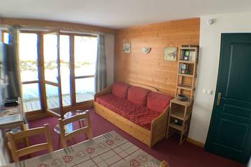 Chalet pour 4 personnes, avec sauna et piscine ainsi que terrasse et jardin à Valloire