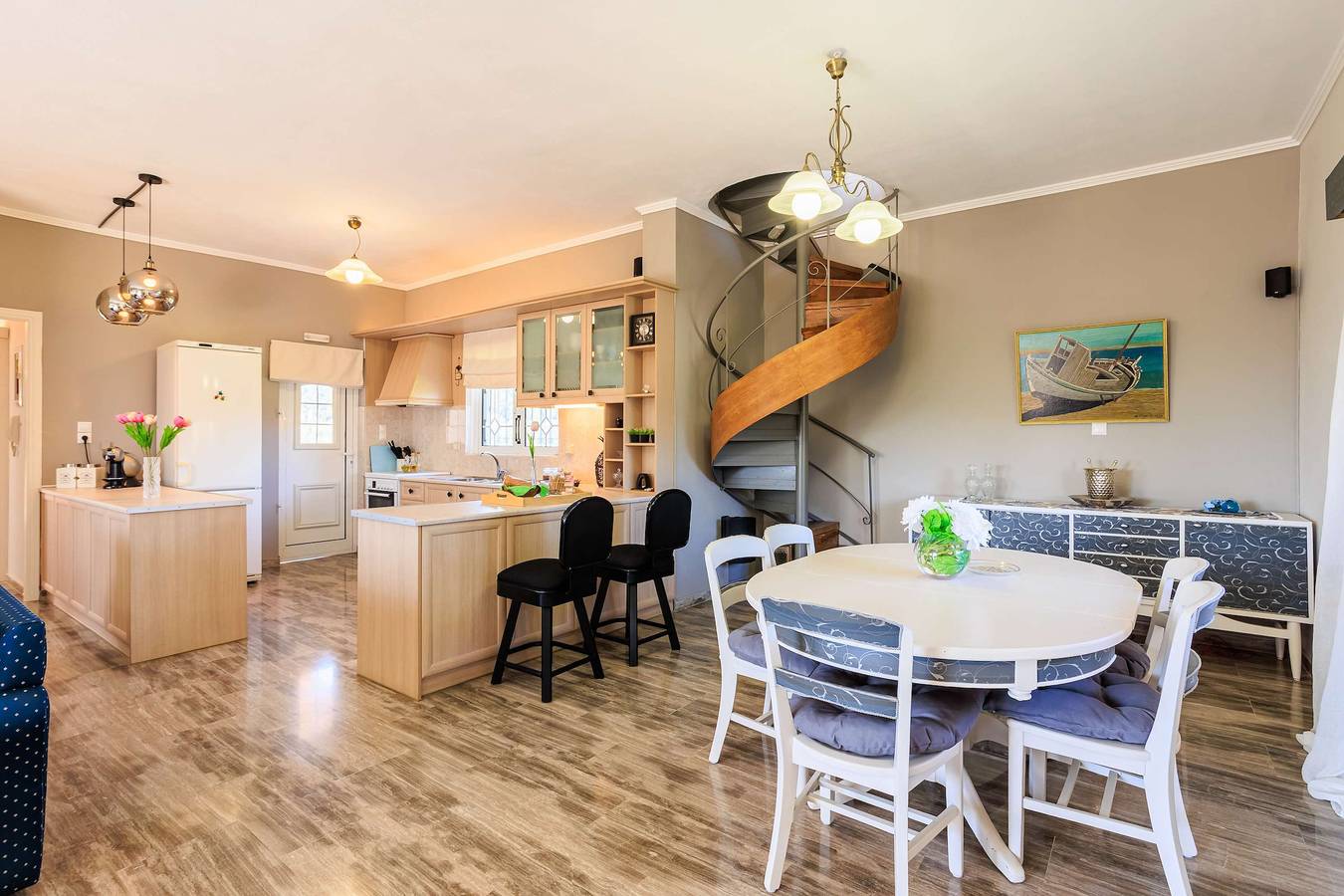 Ferienhaus für 6 Personen mit Balkon/Terrasse in Oreas Elenis, Korinthia