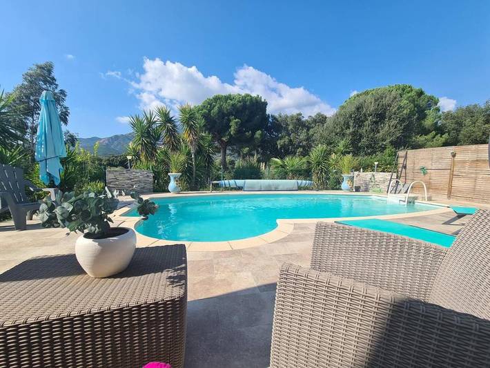Maison d’hôte pour 2 personnes, avec piscine ainsi que jardin et vue en Corse-du-Sud - 4
