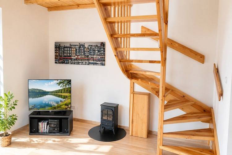 Ferienhaus am Żarnowie-See in Krokowa