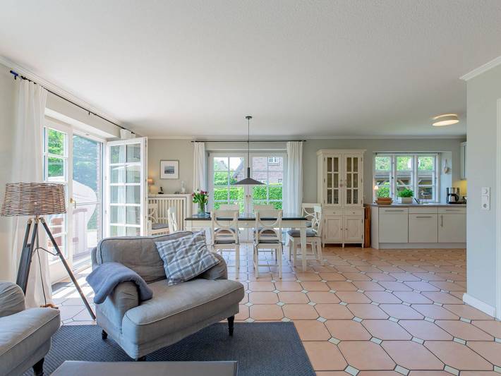 Ferienhaus für 6 Personen, mit Garten und Terrasse sowie Sauna in Utersum - 3