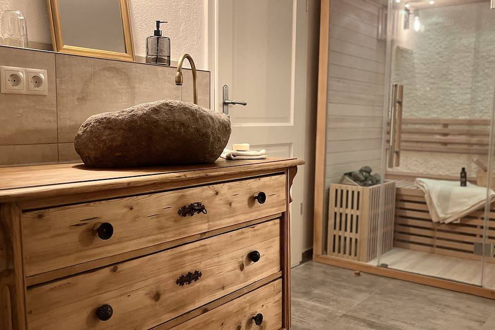 Ganze Wohnung, Neues, gemütliches 50m2 Appartement mit privater Sauna in Erkheim, Bayerisch Schwaben