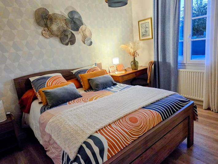 Gîte pour 2 personnes, avec vue ainsi que jardin et terrasse à Le Landreau