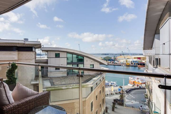 Ferienwohnung für 4 Personen, mit Balkon/Terrasse in Poole