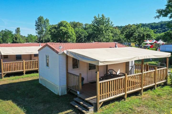 Mobil home pour 5 personnes, avec sauna et bassin pour enfant à Foix - 3