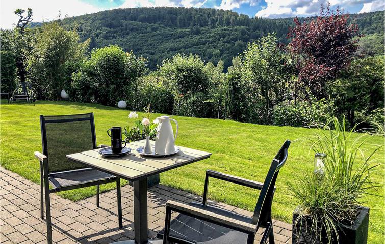 Ferienwohnung für 4 Personen, mit Garten und Terrasse, mit Haustier im Weserbergland