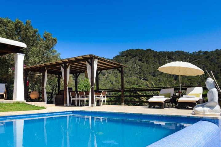 Chalet para 2 personas, con jardín además de vistas y piscina en Ibiza - 4