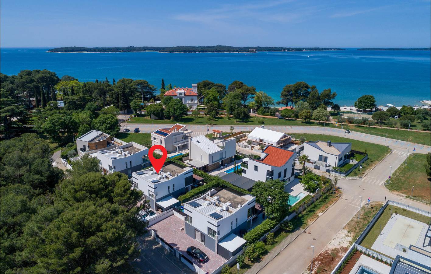 Dom dla 10 osoby w Batana Beach, Fazana