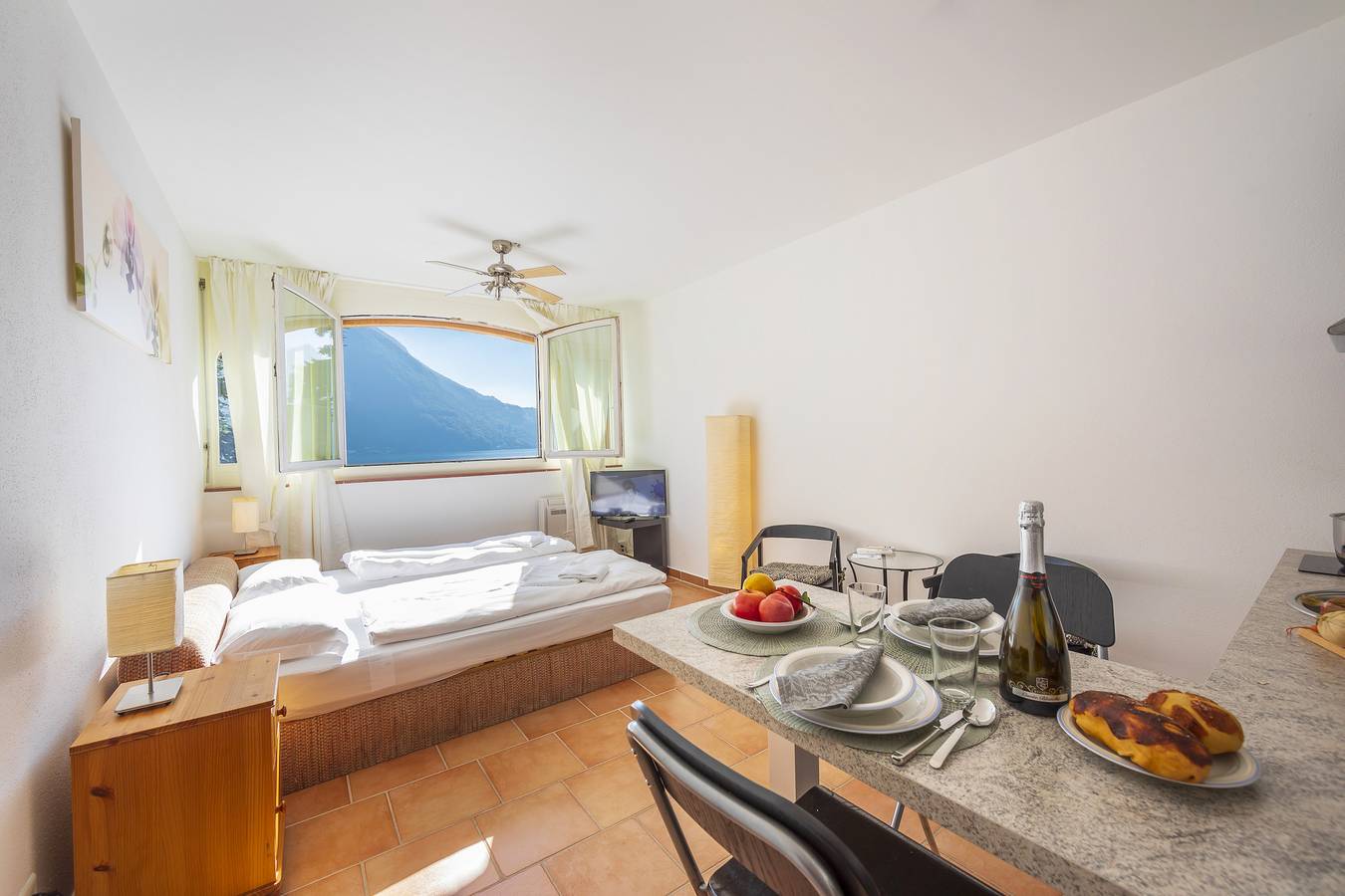 Appartement entier, Magnolia Apt. 1 Front Lake in Lugano, Lac de Lugano