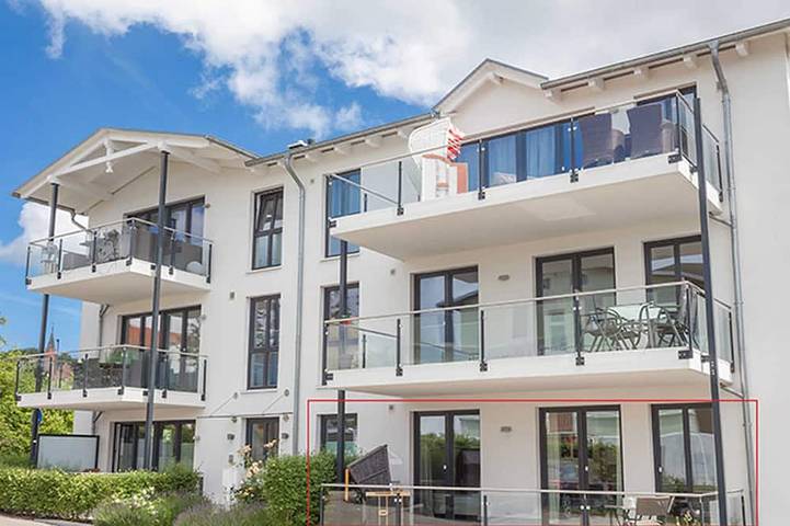 Villa für 2 Personen, mit Balkon auf Rügen