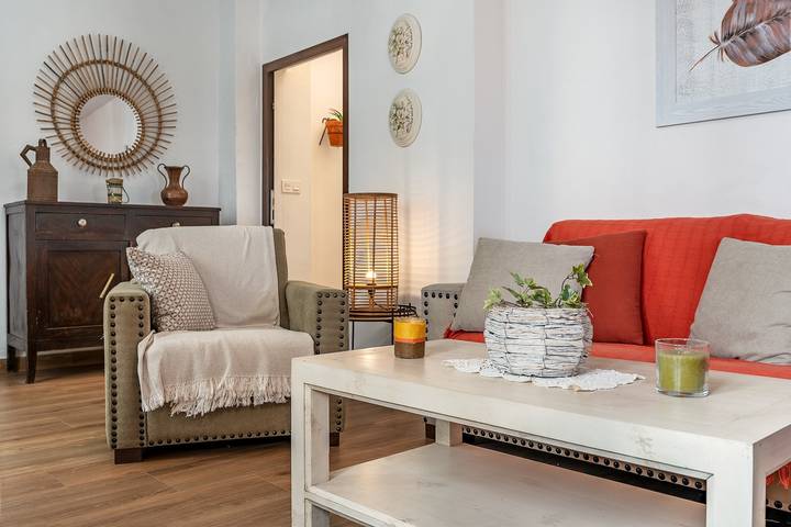 Ferienhaus 'Coqueta Casa Rural Para 8 Personas' mit privater Terrasse, Balkon und Wlan in Nigüelas, Cordillera Penibética