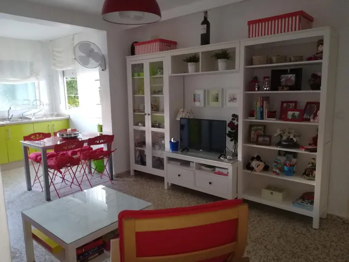 Apartamento de vacaciones para 6 personas, con jardín y vistas, Familias con niños - 1