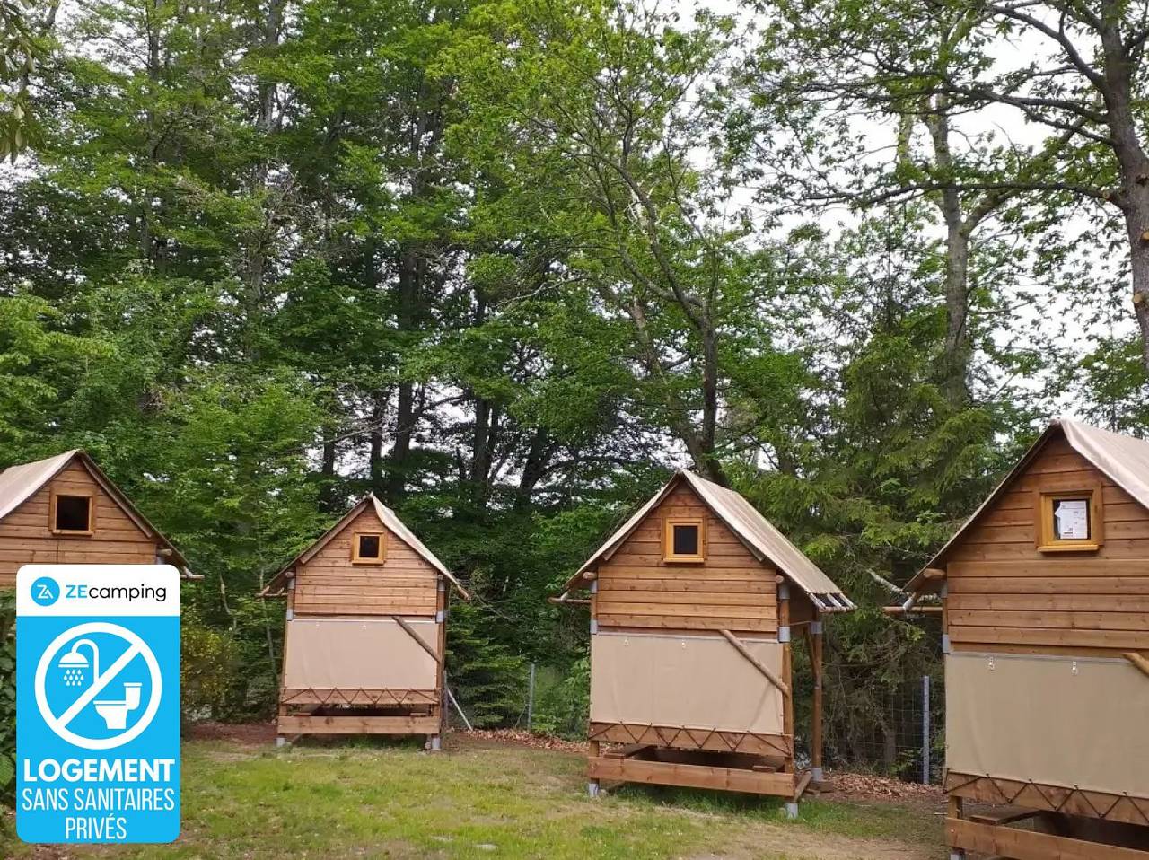 Zecamping 3 étoiles animé pataugeoire dog friendly tente Bbq 5m2 in La Souterraine, Región de Guéret