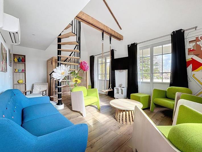 Hôtel pour 2 personnes, avec jardin ainsi que piscine et terrasse à Saint-Jean-le-Thomas