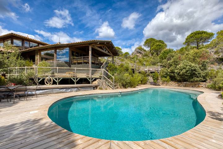 Villa pour 10 personnes, avec Balcon et Jardin