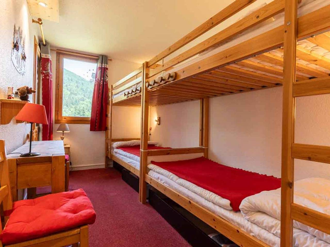 Ganze Wohnung, Schöne 3-Zimmer-Wohnung mit Mezzanine in Valmorel, 8 Personen, Haustiere erlaubt, Parkplatz optional in Valmorel, Les Avanchers-Valmorel