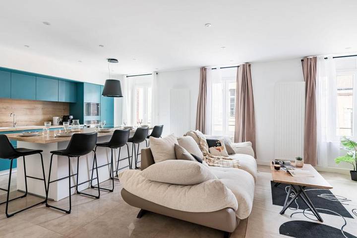 Apartamento de vacaciones para 8 personas, con balcón - 1