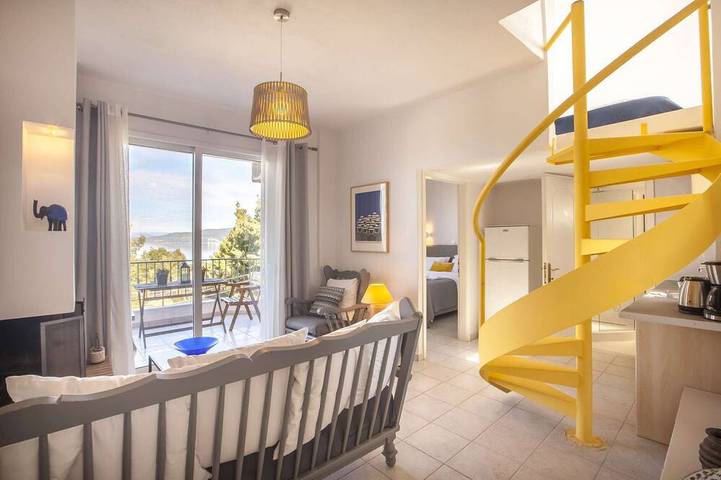 Ferienwohnung für 4 Personen, mit Balkon und Terrasse