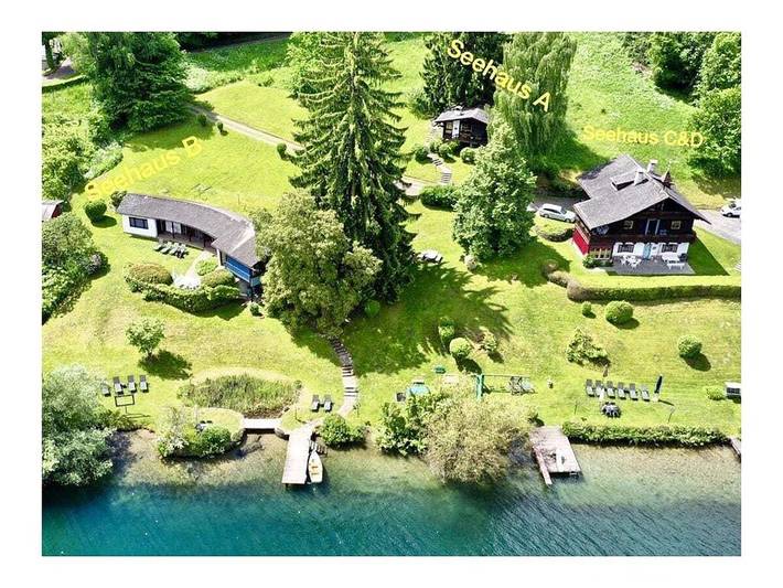 Ferienhaus für 7 Personen, mit Balkon und Garten in Seeboden