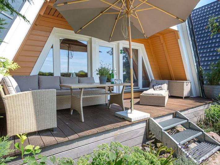 Ferienhaus für 6 Personen, mit Sauna und Terrasse sowie Garten, mit Haustier in Kröslin - 2