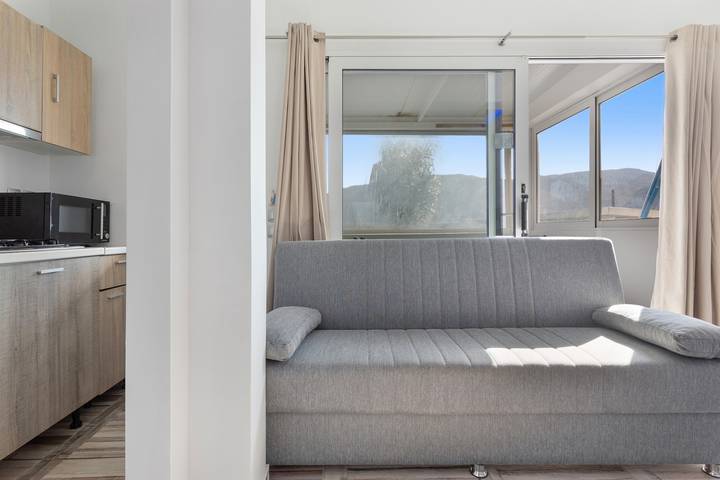 Entire studio, Studio Apartment "Villa Dionysia S3" close to the Beach with Shared Pool & Wi-Fi in Alykanas, Alykes