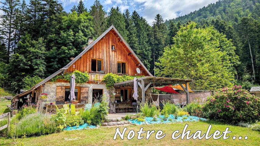 Gîte pour 5 personnes, avec jardin