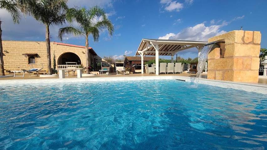 Maison d’hôte pour 6 personnes, avec vue ainsi que piscine et jardin à Presicce - 4