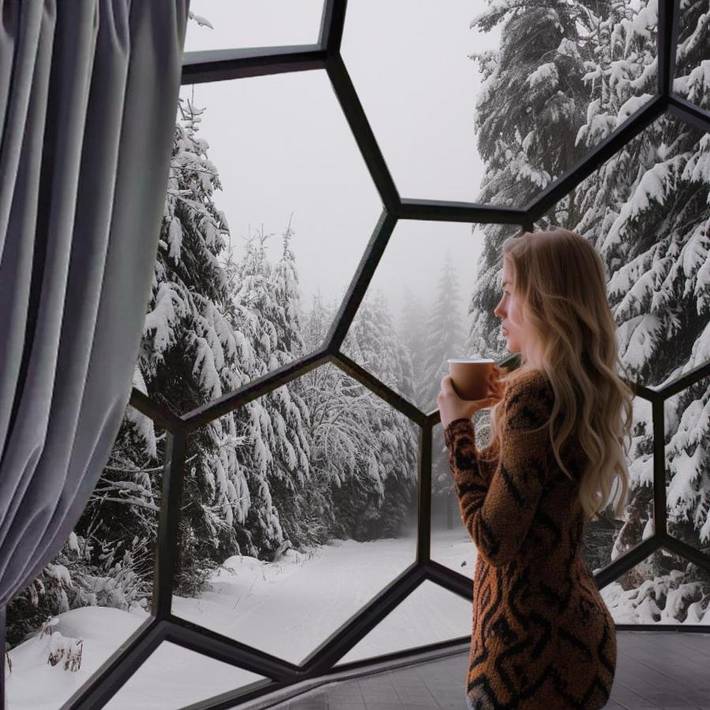 Chalet für 4 Personen, mit Sauna und Garten sowie Whirlpool, kinderfreundlich in Lappland (Schweden) - 4