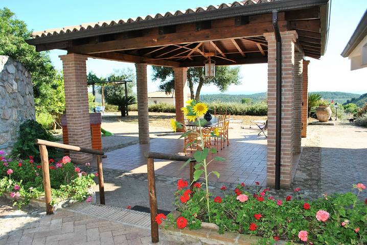 Villa independiente Uva & Stelle Maison en las colinas de Sperlonga in Itri, Provincia de Latina