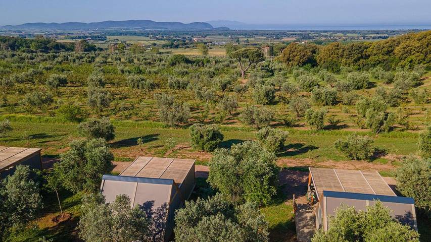 Agriturismo per 3 persone, con giardino e panorama in Campiglia Marittima