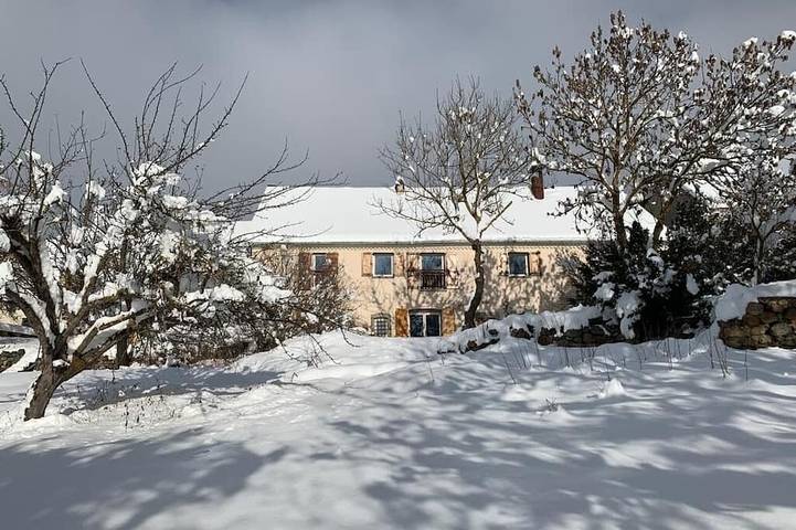 Chalet pour 12 personnes, avec jardin