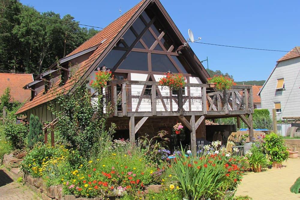 Gîte des Châteaux-forts, roof-only house with loft character in Obersteinbach, Région de Wissembourg