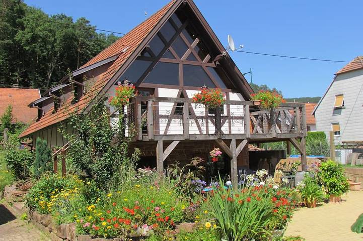 Location de vacances pour 5 personnes, avec Balcon et Jardin à Obersteinbach