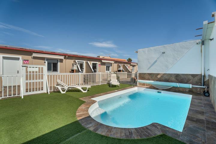 Apartamento de vacaciones para 4 personas, con jardín, Familias con niños - 1