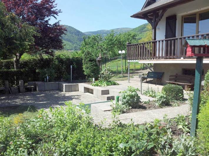 Location de vacances pour 6 personnes, avec jardin et vue, animaux acceptés à Breitenbach
