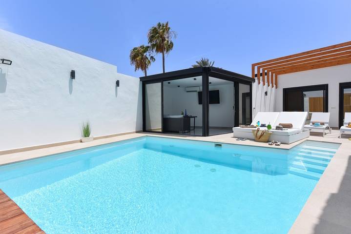 Villa pour 6 personnes, avec jardin et terrasse, animaux acceptés à Maspalomas