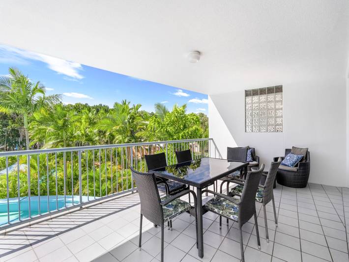 Appartement de vacances pour 4 personnes, avec balcon ainsi que balcon/terrasse et piscine, adapté aux familles - 1