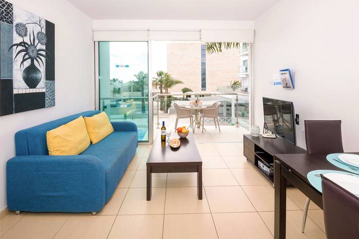 Ganze Wohnung, Ferienwohnung für 4 Personen mit Balkon in Protaras, Südzypern