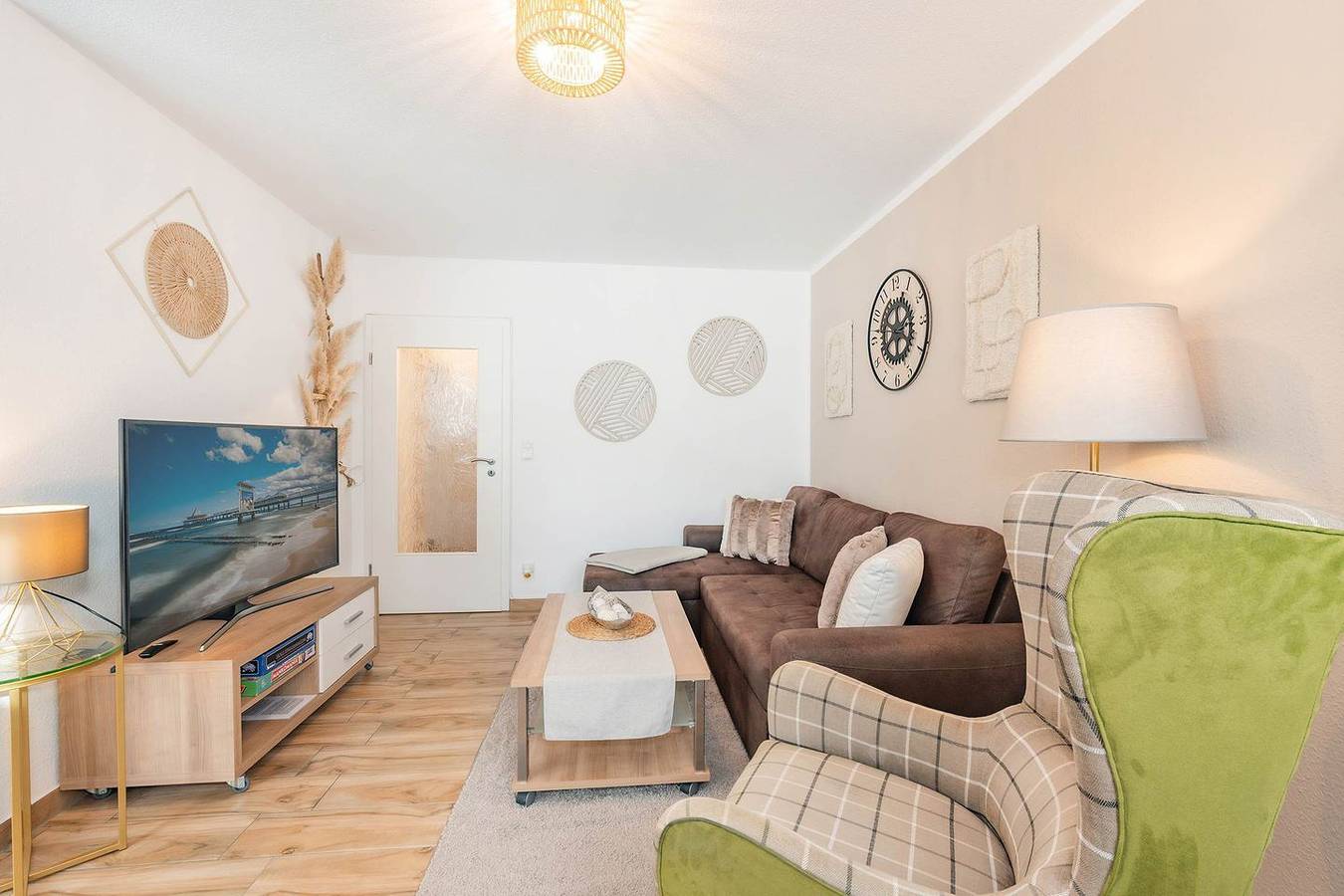Ganze Wohnung, Ferienwohnung Zum Sonnenuntergang in Pudagla - mit Terrasse und schnellem Wlan in Pudagla, Usedom